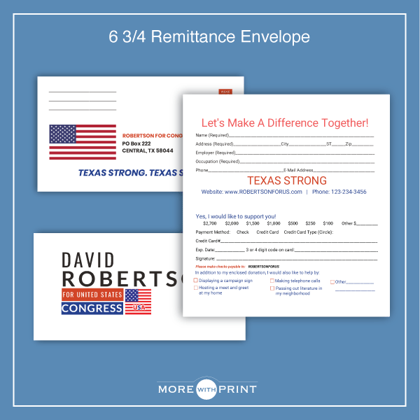 Customizable Fundraising Envelopes, Remittance Envelopes and More
